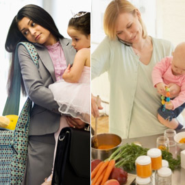 Working moms versus stay at home moms